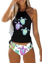 Elin 2023 Women's Colorful Floral Bikini Swimwear