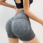 Women's High Waist Stretch Fitness Shorts