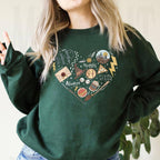 Digital Printing Hipster Long Sleeve Sweater for Women