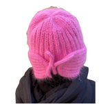 Personalized Women's Warm Wool Knitted Beanie | Embroidered Cap