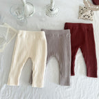 Children's Knitted Cotton Wool Elastic Leggings
