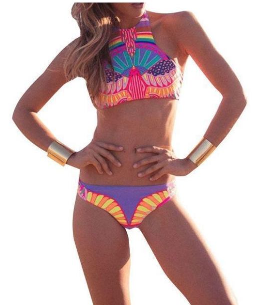 Sexy Printed Bikini Swimwear for Women