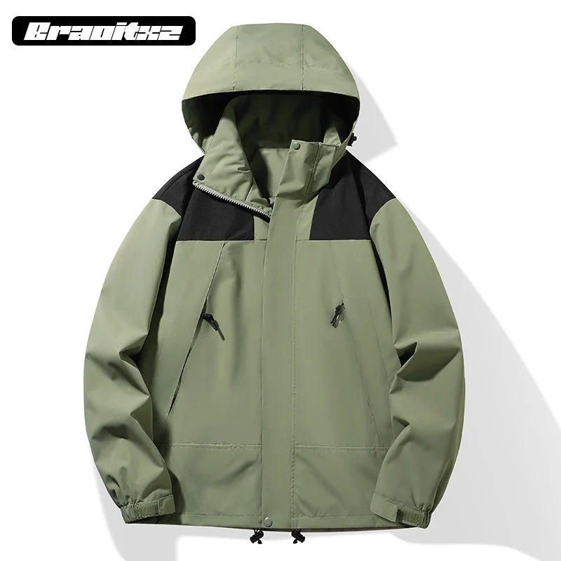 Men's Spring Autumn Outdoor Sports Windproof Jacket