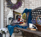 Westie and Santa Claus Throw Pillow