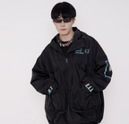 Men's Workwear Jacket with Laser Reflective Letters