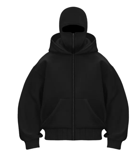 Double Hood Fleece Sweater