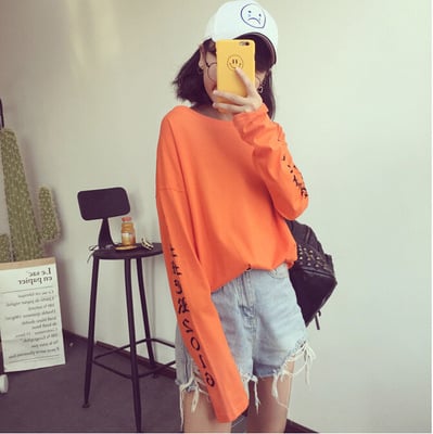Korea Loose Oversized Super Long Sleeve Sweater