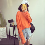 Korea Loose Oversized Super Long Sleeve Sweater