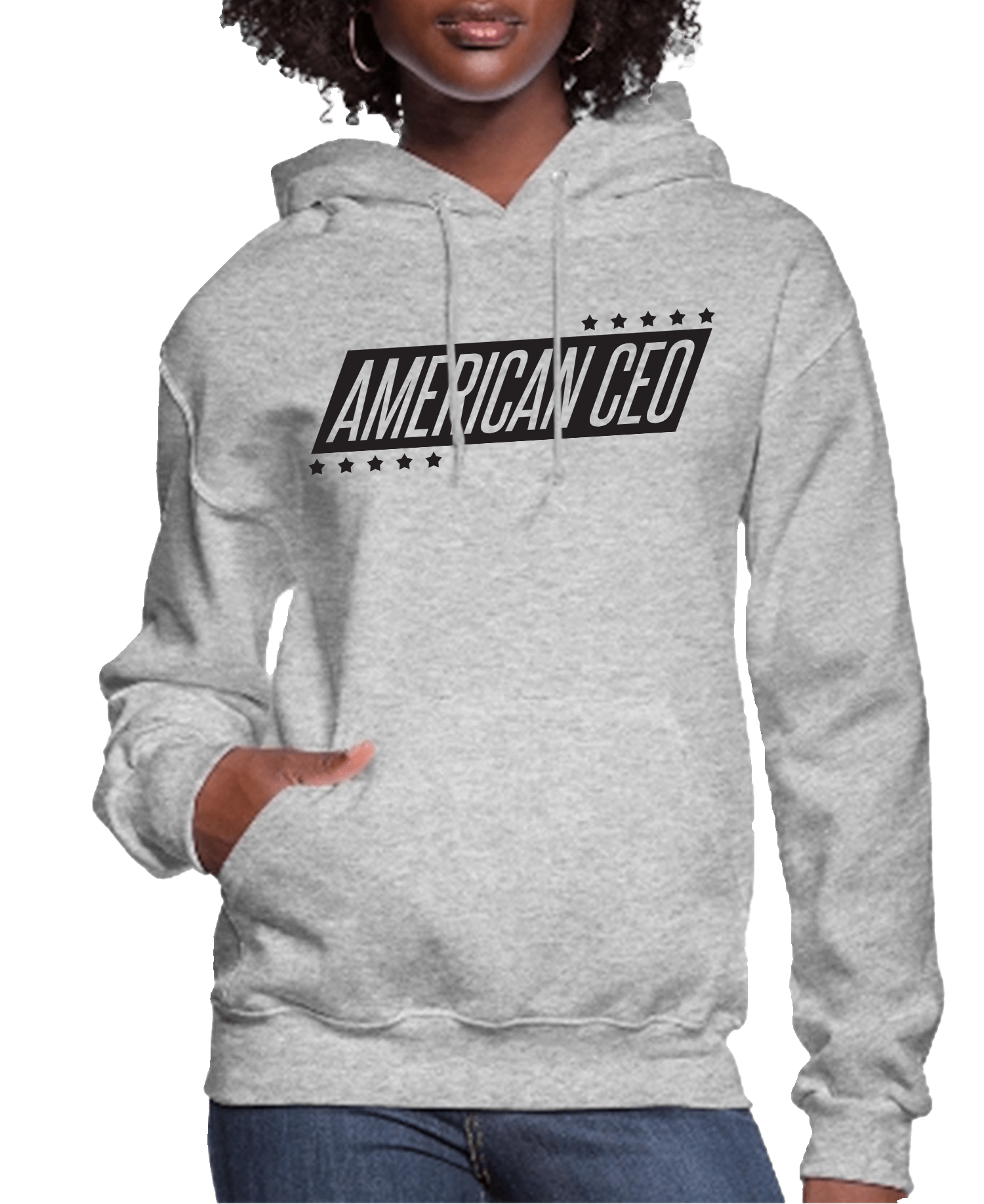 10 Stars American CEO Women’s Hoodie | Streetwear