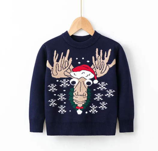 Kids Christmas Knitted Sweater