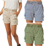 Casual High Waist Cargo Shorts for Women