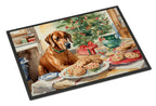 Rhodesian Ridgeback Christmas Cookies Doormat