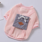 Casual Hooded Sweater for Dogs with Back Pockets