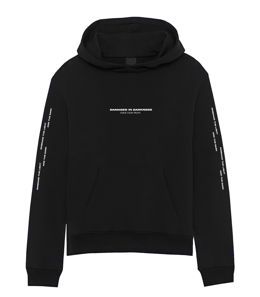 Loose Solid Color Polyester Hoodie Sweatshirt | Streetwear