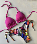 2022 Women's Printed Split Bikini Swimsuit (Brazil)