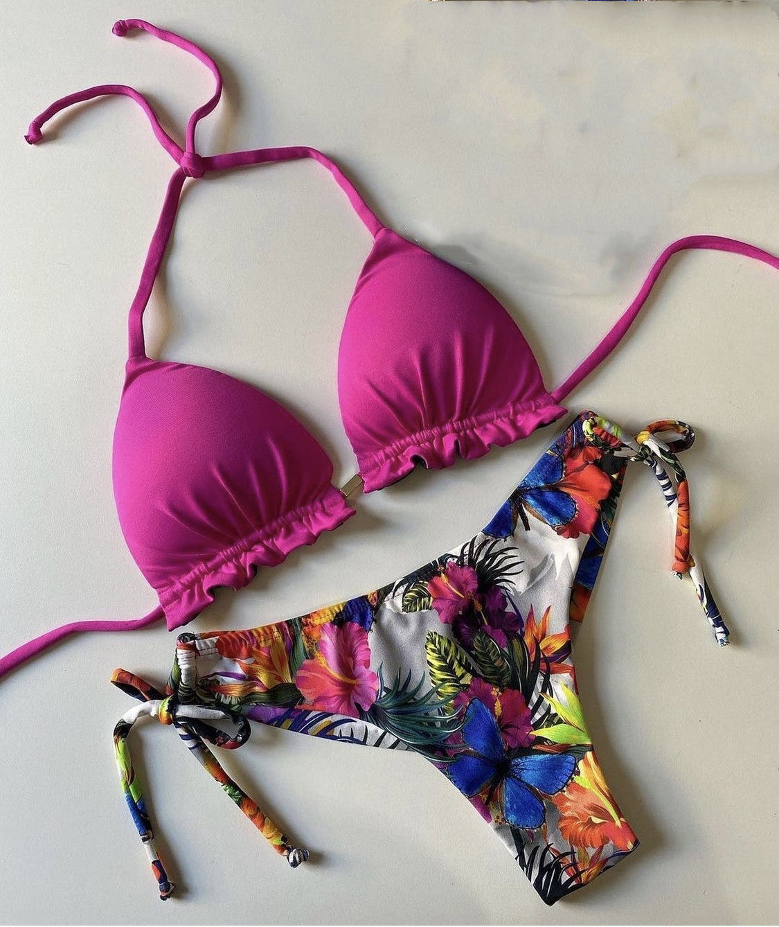 2022 Women's Printed Split Bikini Swimsuit (Brazil)