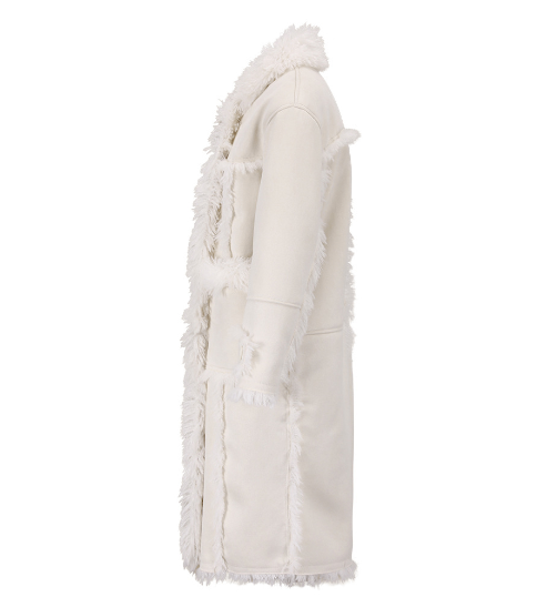 Women's Long Fur One-Piece Coat