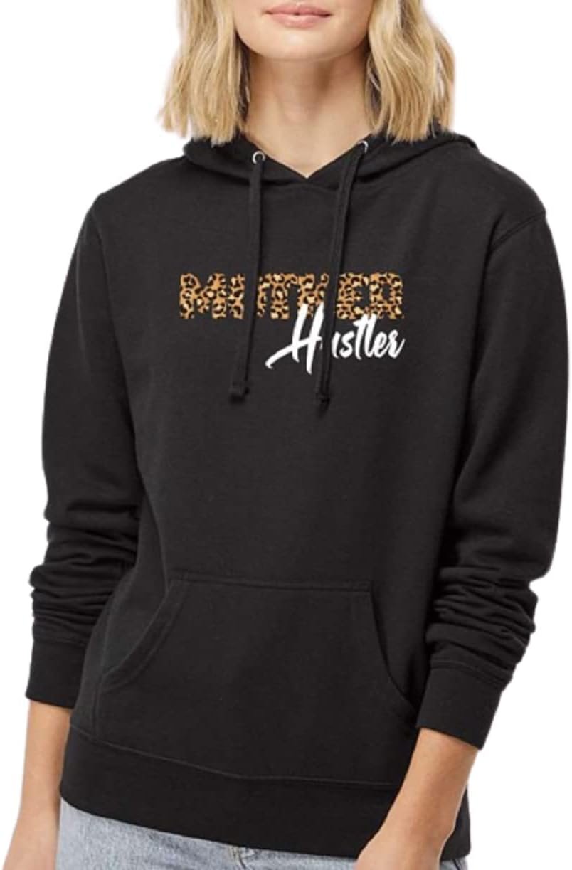 THE CEO Mother Hustler Women’s Hoodie Special Edition Pull-On Long Sleeve Hoodies With Pocket | Streetwear