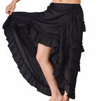 Irregular Short Pirate Skirt - Palace Corset Design