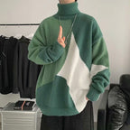 Men's Thickened High-neck Pullover Sweater Outerwear | Streetwear