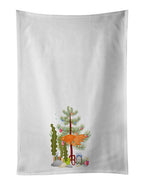 Celestial Eye Goldfish Merry Christmas Kitchen Towel Set of 2