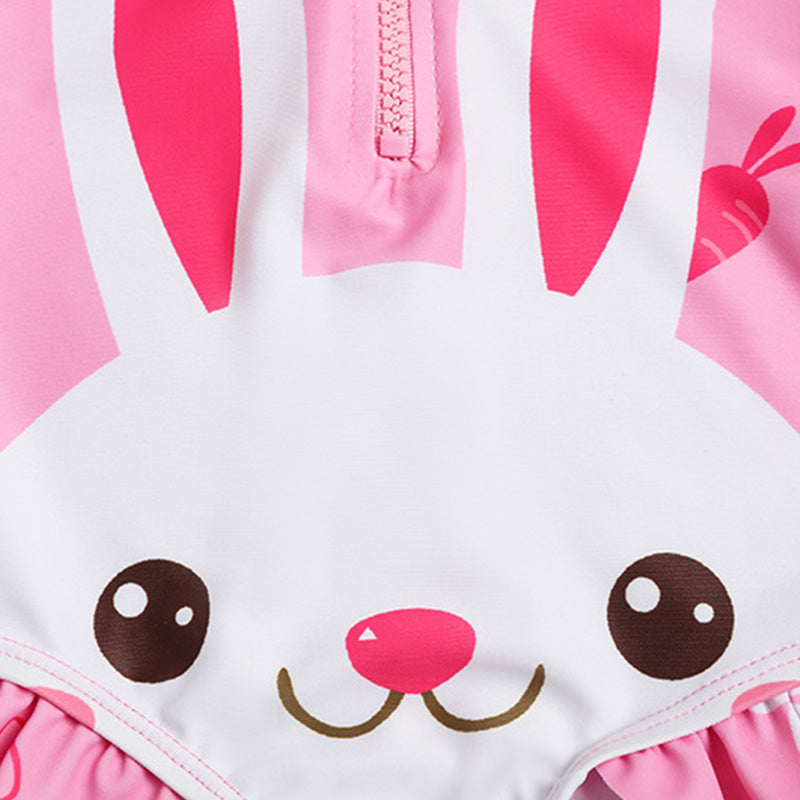 Cute Quick-Drying One-Piece Baby Swimsuit