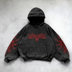 Washed Hooded Pullover | Streetwear
