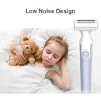 2-in-1 Women's Electric Shaver & Bikini Trimmer