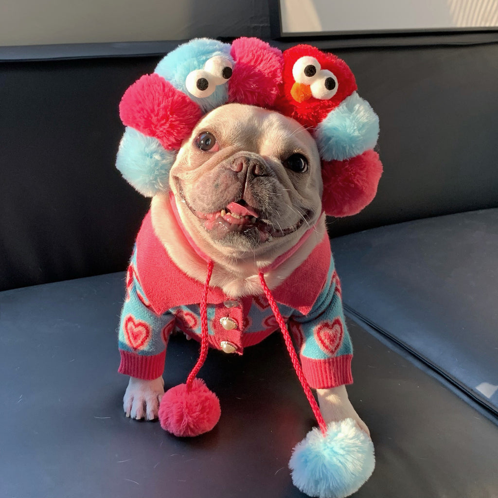 Trendy Pet Sweater for Dogs and Cats - Schnauzer Design