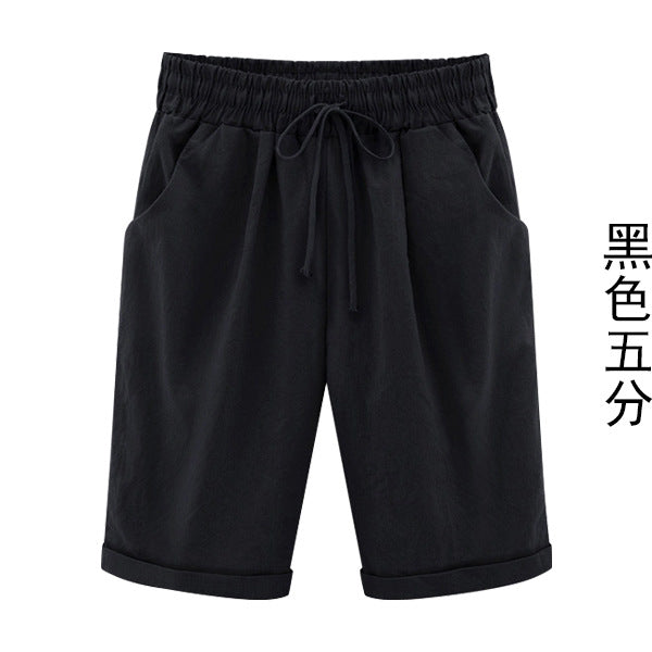 Plus Size Women's Casual Summer Shorts (Loose Fit)