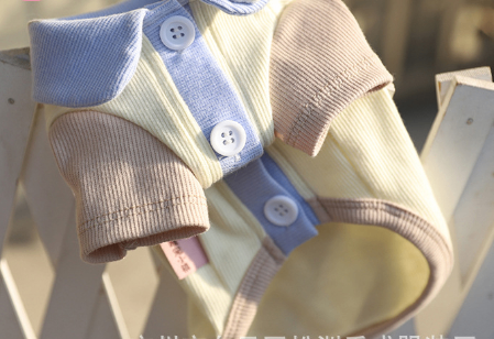New Color Thin Cotton Cardigan for Pets (Spring/Summer)