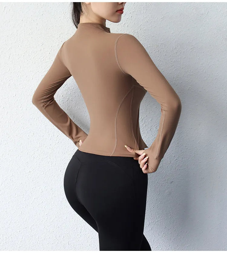 Women's Slim Fit Yoga Jacket