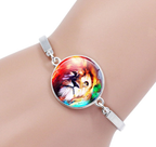 Horse Glass Cabochon Bracelet