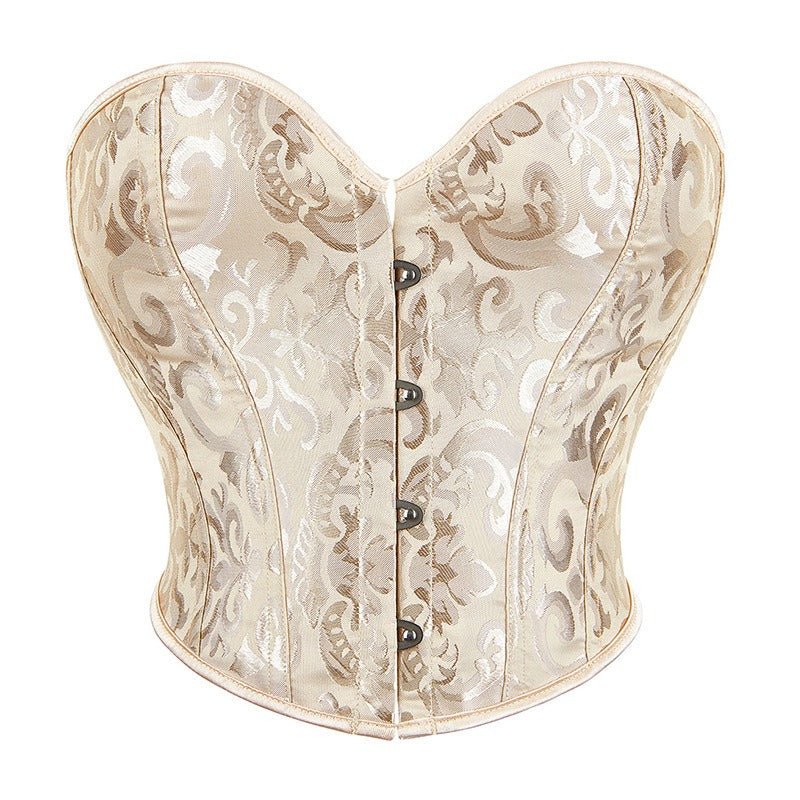 No Ruffled Short Tight Corset