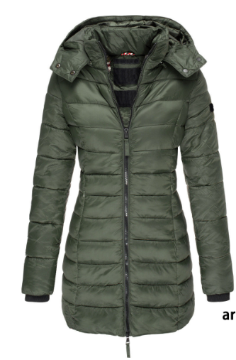 Women's Midi Lightweight Quilted Jacket (Single Piece)