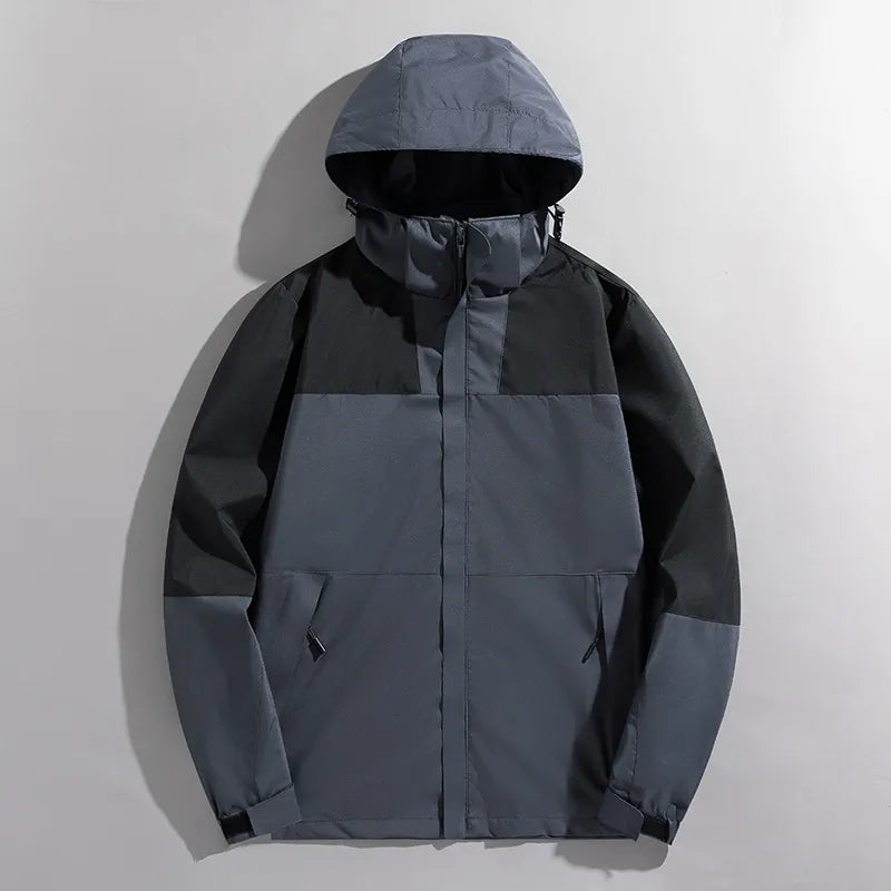 Men's High Waterproof Three-in-one Shell Jacket