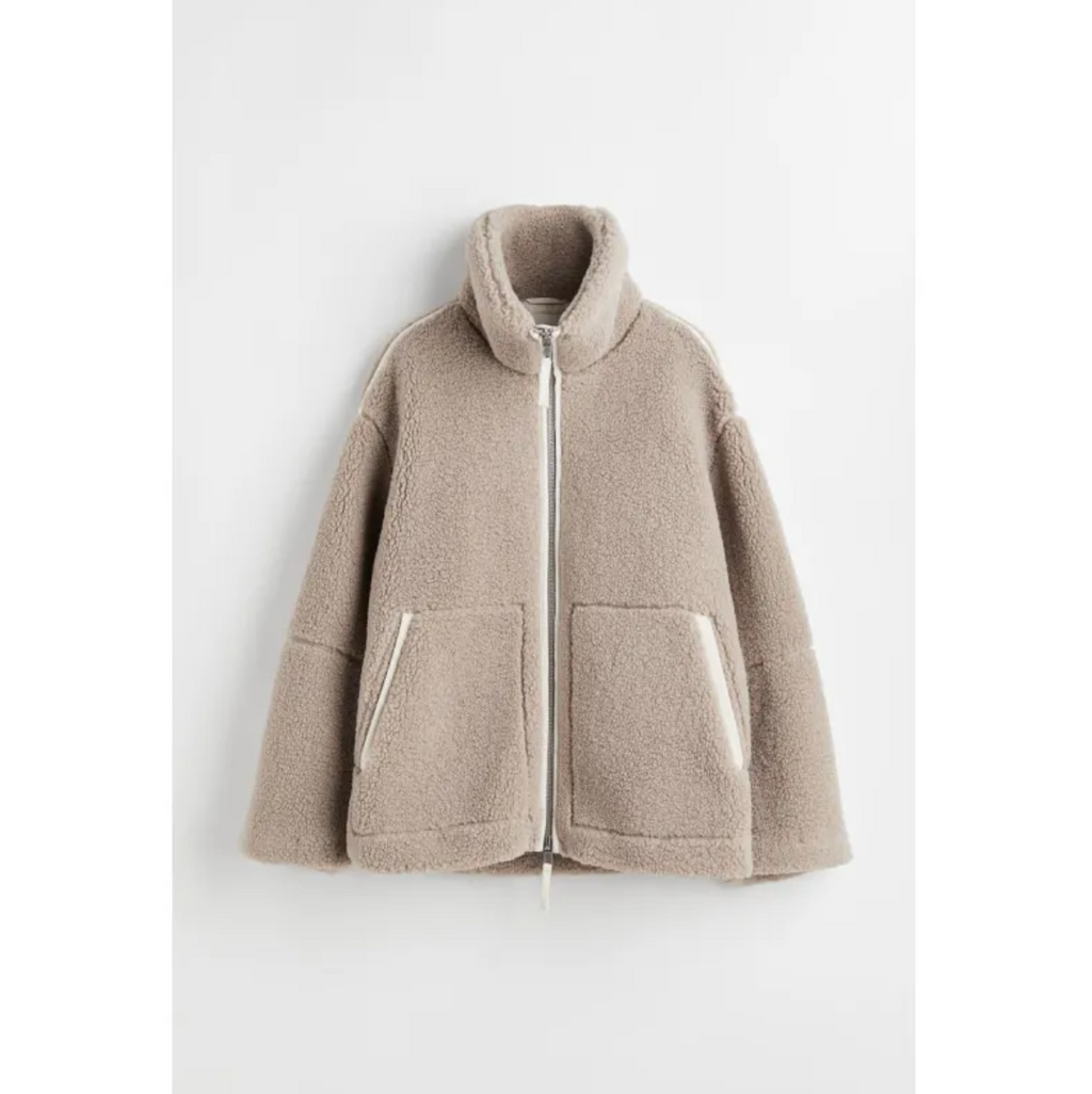 New Fashion Loose Anti-Cashmere Zipper Jacket