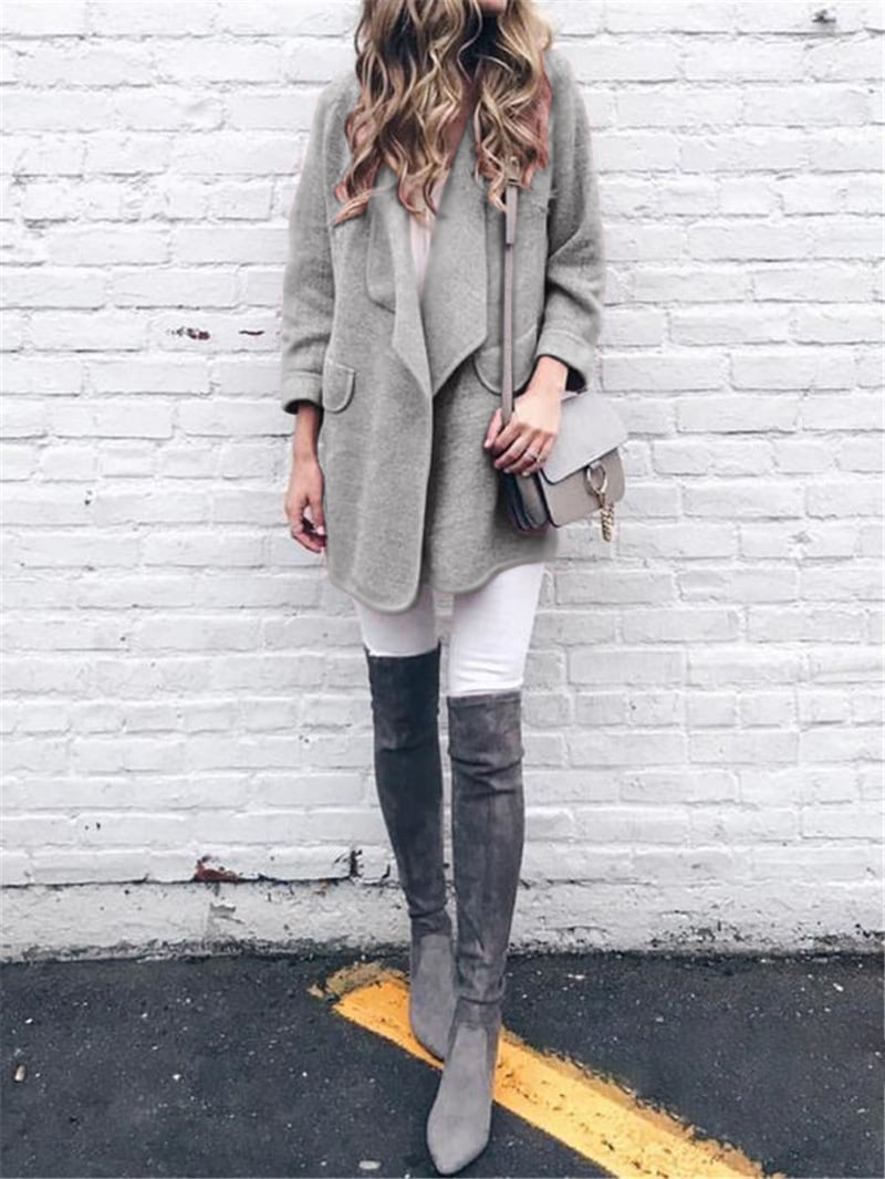 Long Sleeve Women's Fashion Cardigan Top