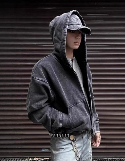 Men’s Vintage Zipper Casual Jacket