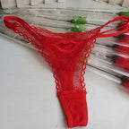 Creative Lace Thong with Rose Design for Gifts