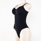 Seamless Nylon Waist Shaper Bodysuit