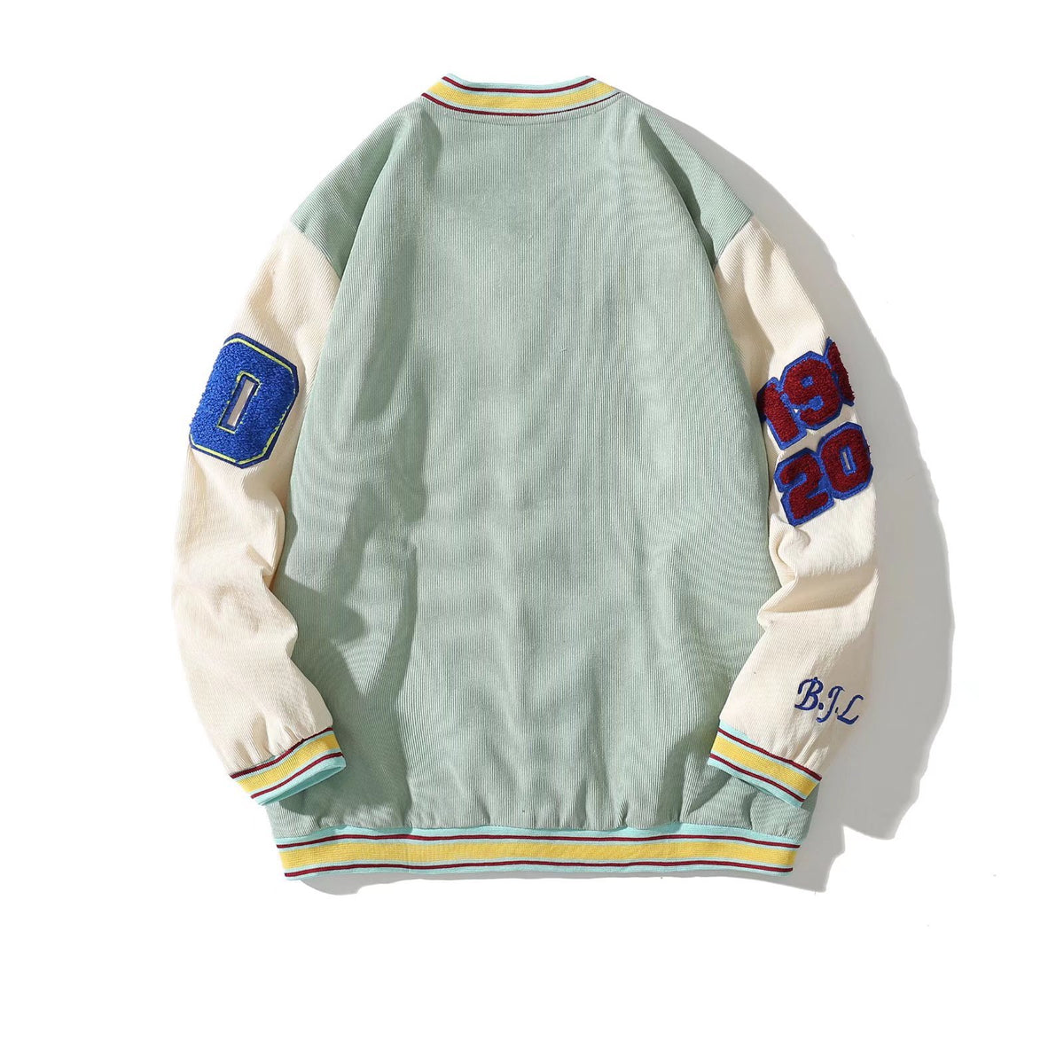 Retro Casual Jacket with Loose Overalls for Baseball