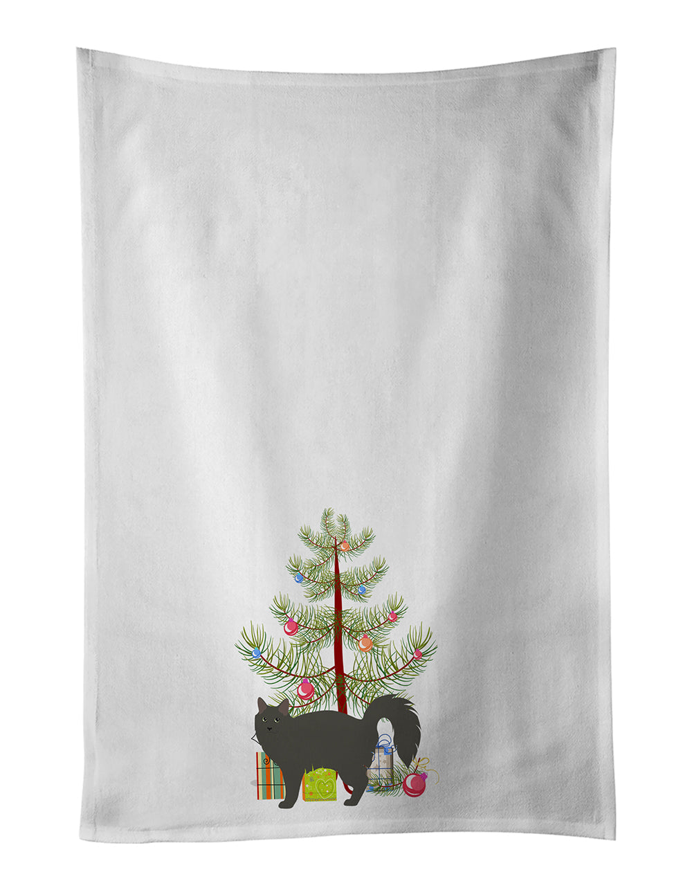 Nebelung Cat Christmas Kitchen Towel Set of 2