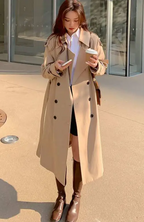 Knee-Length Fashion Coat