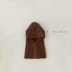 Warm Wool Neck Wrap and Hat Set | Embroidered Cap