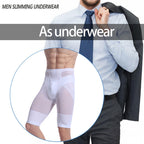 High-Waisted Body Shaper Panties for Men