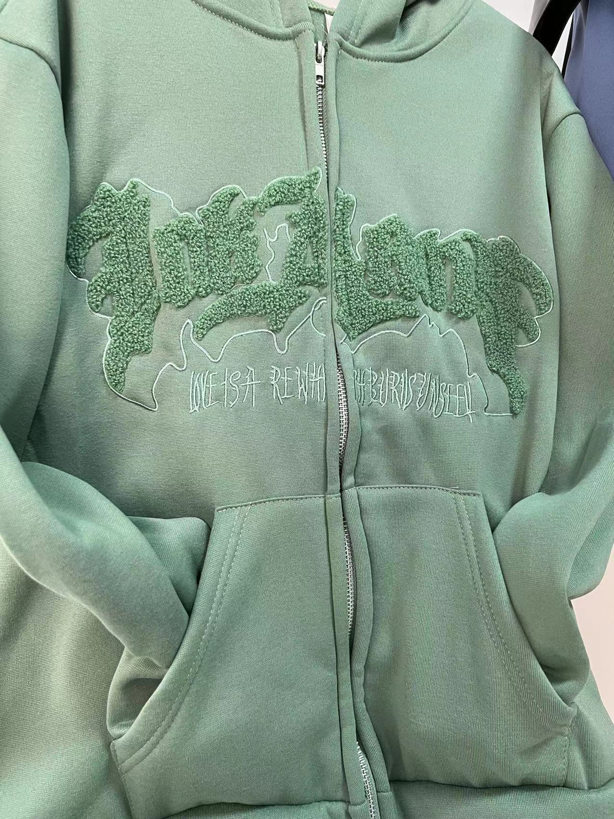 Unisex Heart Foam Print Hoodie for Men | Streetwear