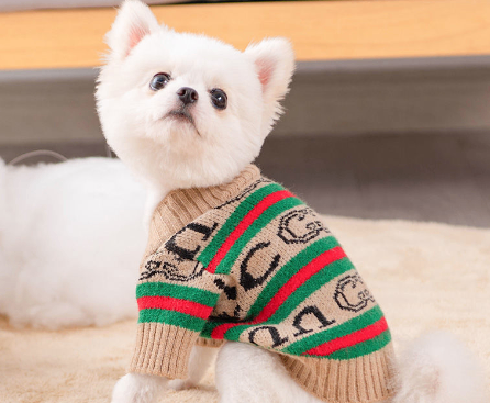 Pug Shiba Inu French Sweater for Cats and Dogs