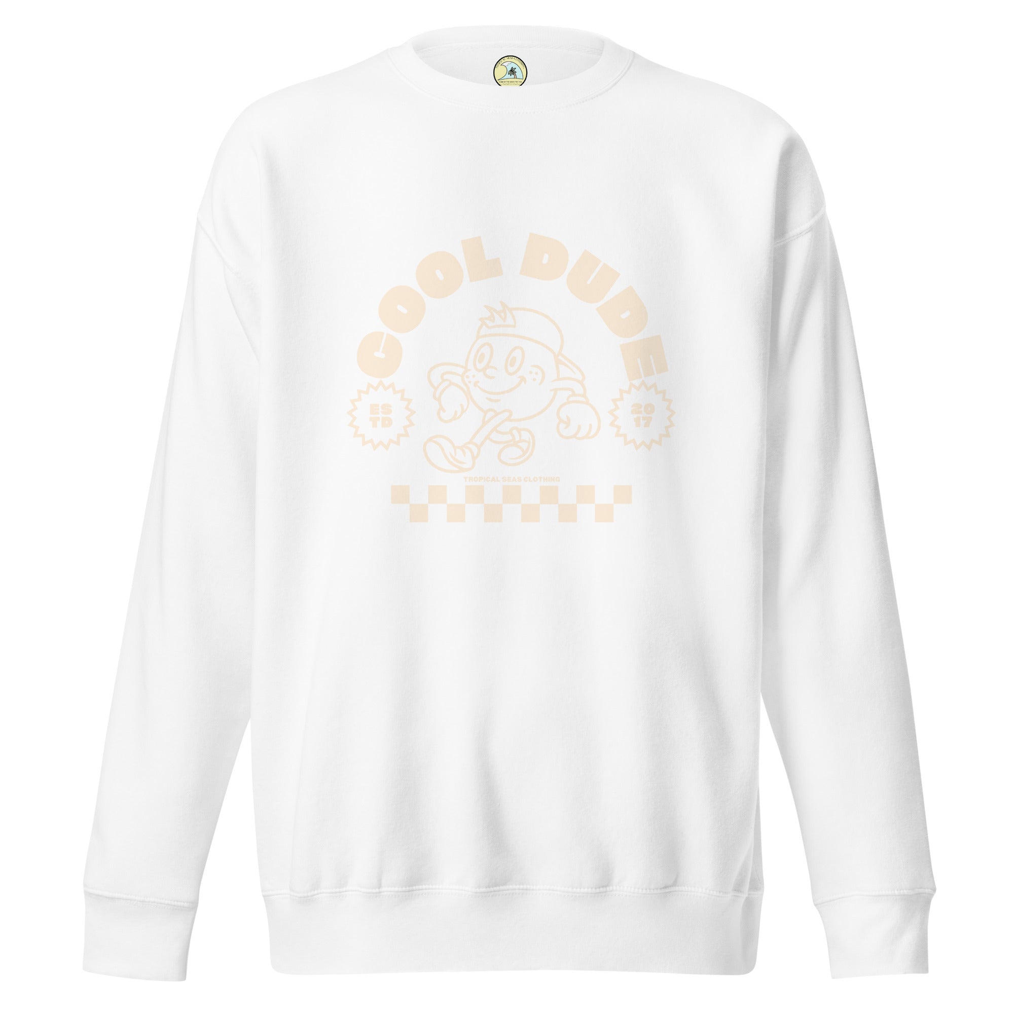 Cool Dude Surfer Premium Sweatshirt | Streetwear