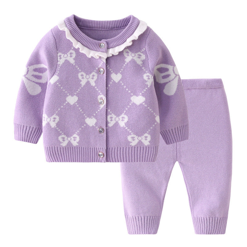 Lace Set for Babies (2-24 Months) (One Set)